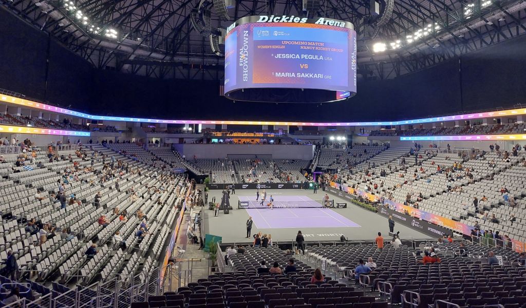 So why did the world look on at the WTA finals and question whether tournament organisers had forgotten to put tickets on sale?